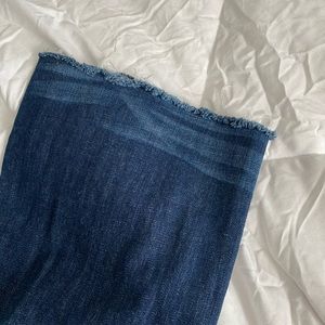 Womens Miss Me raw hem bootcut Jeans